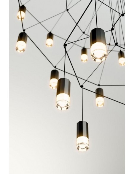 Wireflow Chandelier Suspension Lamp