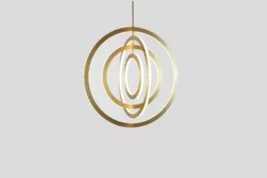 Halo  Vertical Suspension Lamp