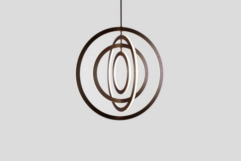 Halo  Vertical Suspension Lamp
