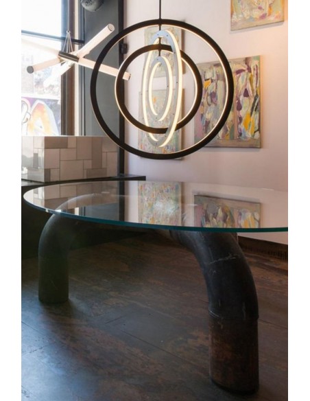 Halo  Vertical Suspension Lamp