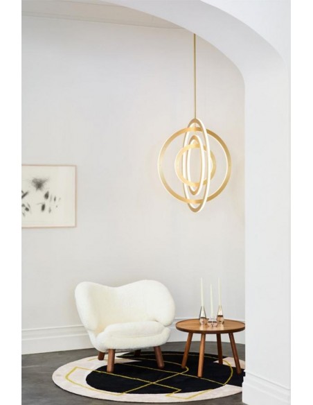 Halo  Vertical Suspension Lamp