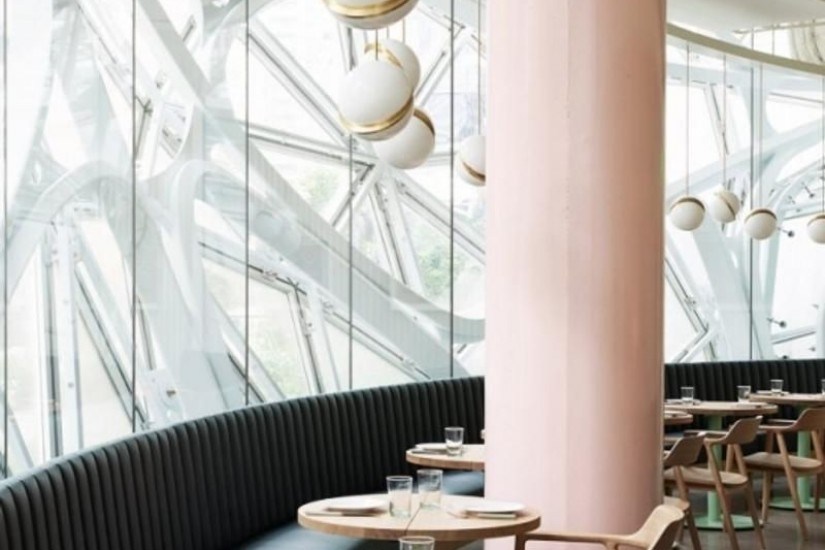 Crescent Suspension Lamp