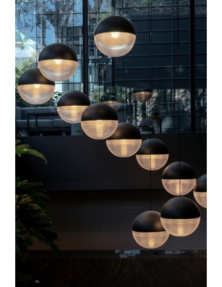 Suspension Lamp Lens Flair