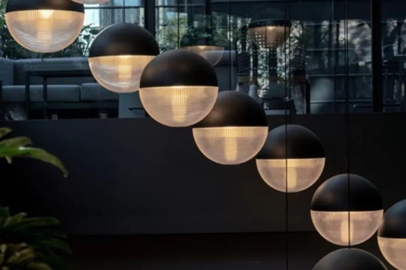 Lens Flair Suspension Lamp