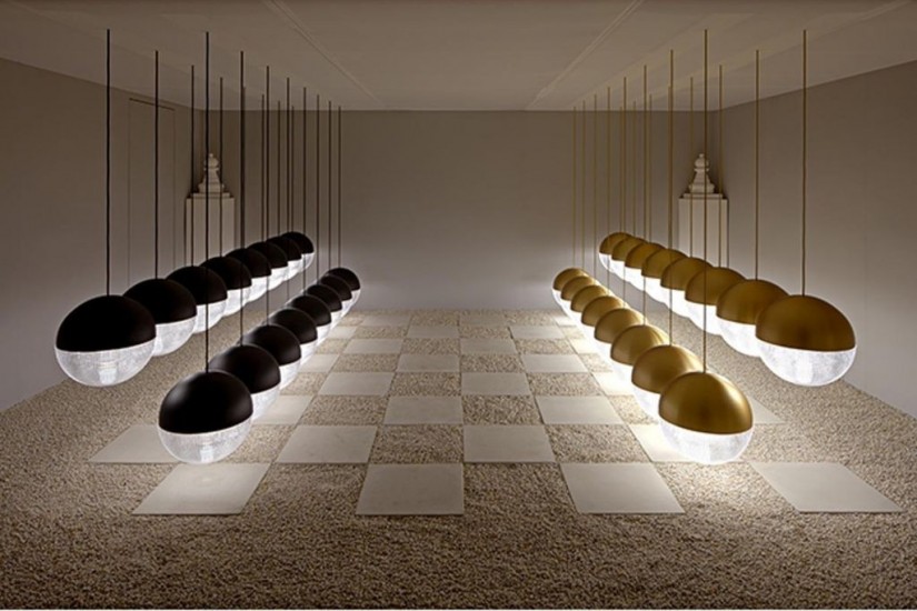 Suspension Lamp Lens Flair