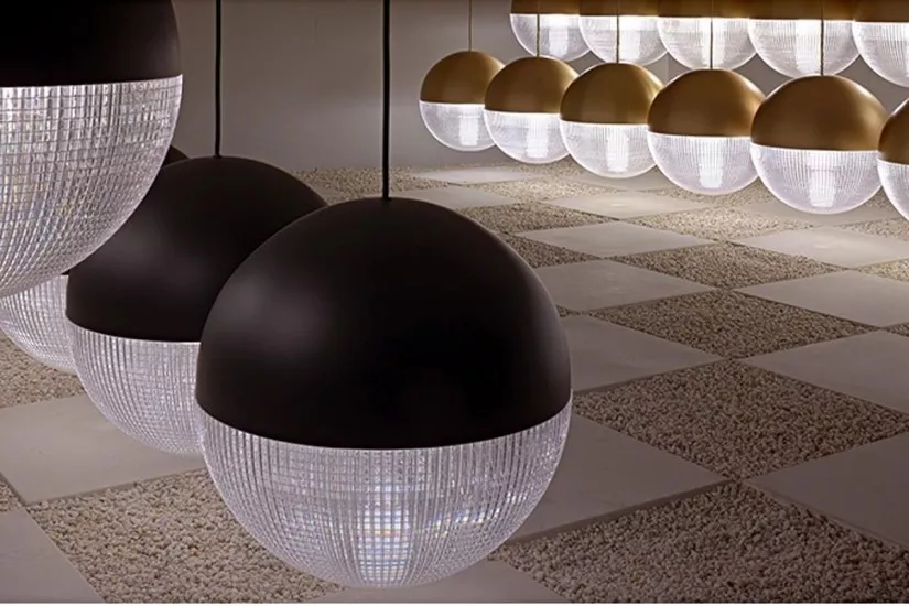 Lens Flair Suspension Lamp