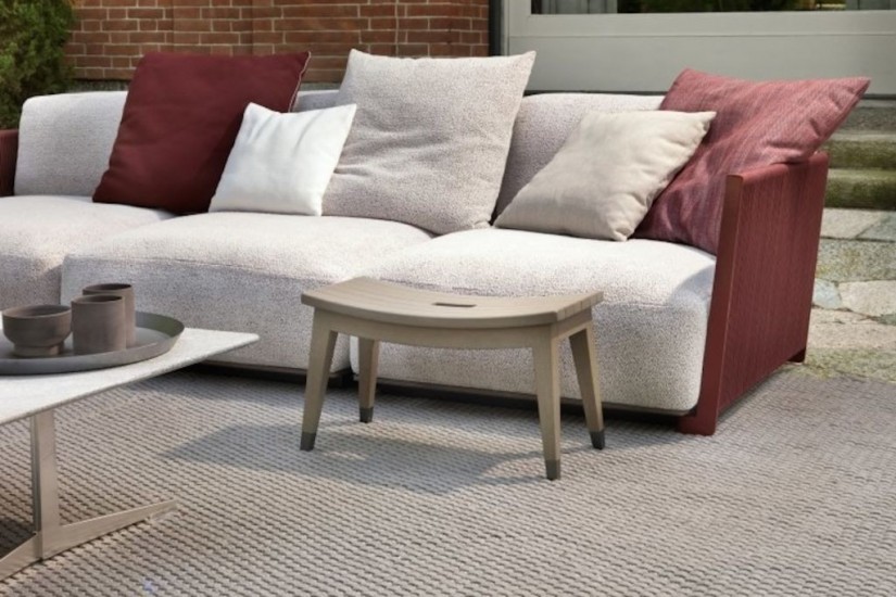 Tabouret d'extérieur Lotus