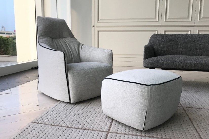Fauteuil et Pouf Santa Monica Lounge (Offre Expo)