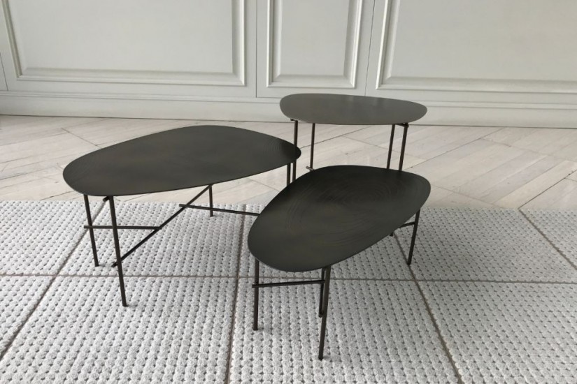 Table basse Syro - Composition de 3 tables basses (Offre Expo)