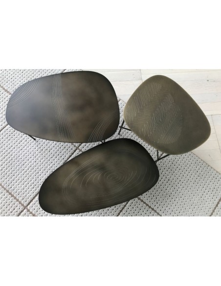 Tavolino Syro - Composizione 3 tavolini (Offerta Expo)