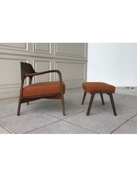 Fauteuil Louis et Pouf Loretta (Offre Expo)