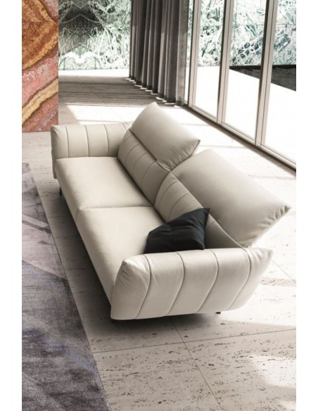 On Line Leather Sofa