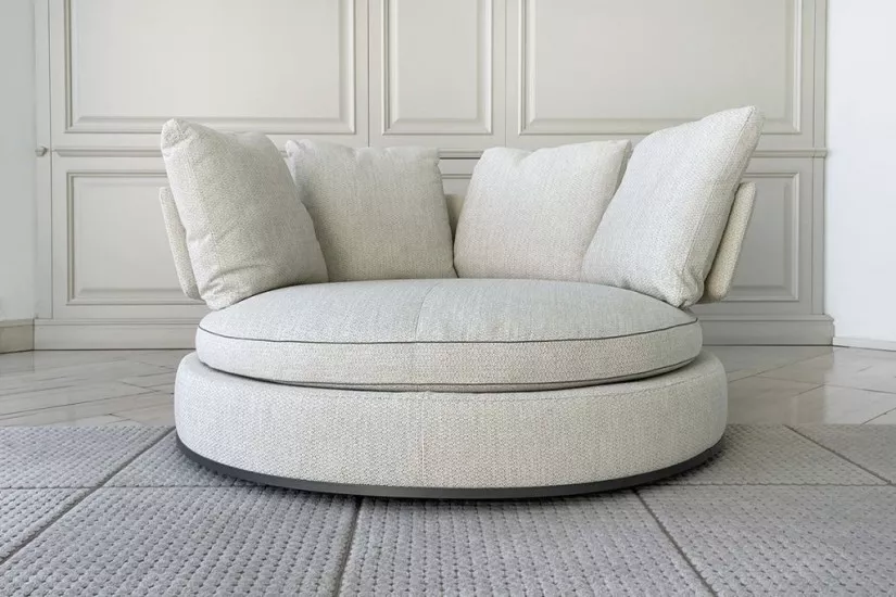 Amoenus Soft Swivel Sofa (Expo Offer)