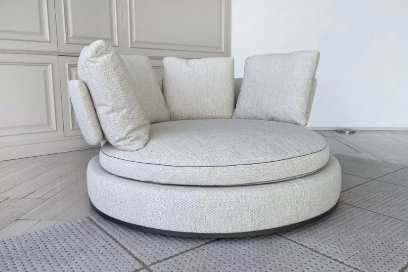 Amoenus Soft Swivel Sofa (Expo Offer)