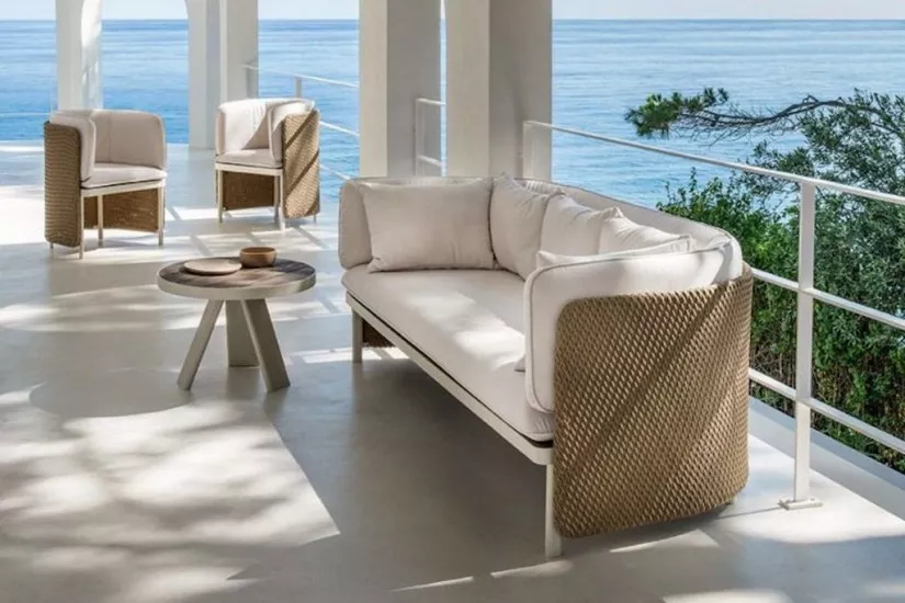 Divano per esterno Esedra