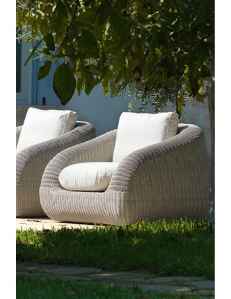 Poltrona lounge per esterno Phorma