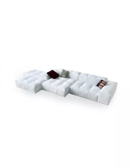 Pixel Sofa White Fabric (Expo Offer)