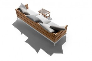 Canapé d'extérieur Ansel 2