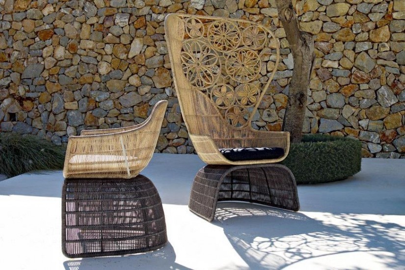 Fauteuil d'extérieur Crinoline