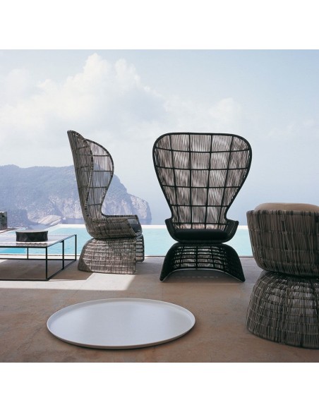 Fauteuil d'extérieur Crinoline