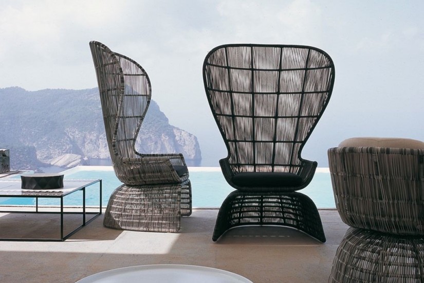 Fauteuil d'extérieur Crinoline