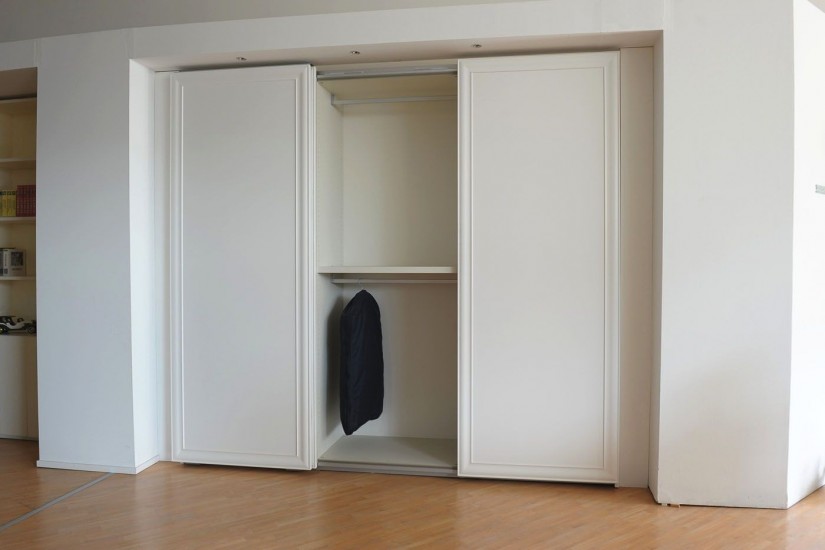 Three Doors Wardrobe with Frame (Expo Offer)