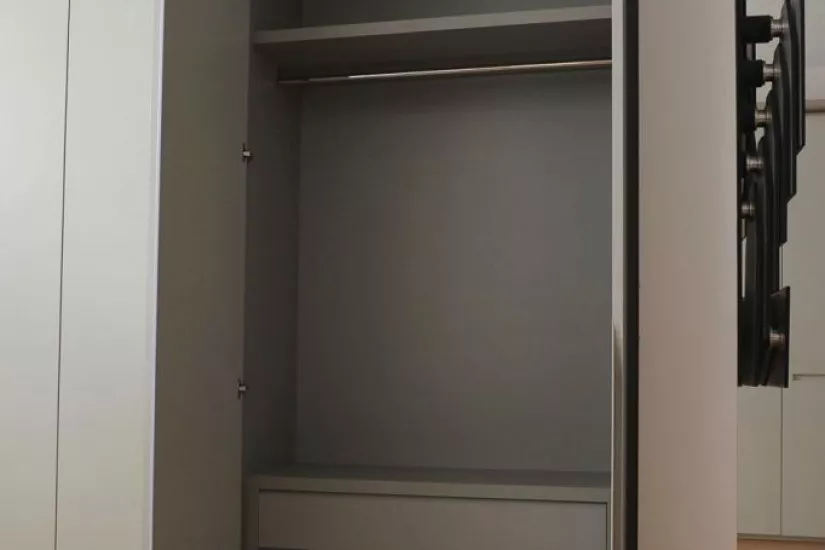 Slim Line Five Doors Wardrobe (Expo Offer)