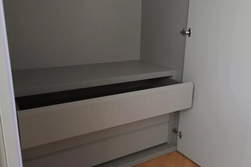 Slim Line Five Doors Wardrobe (Expo Offer)