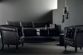 Divano Fumoir Poltrona Frau - 1 2