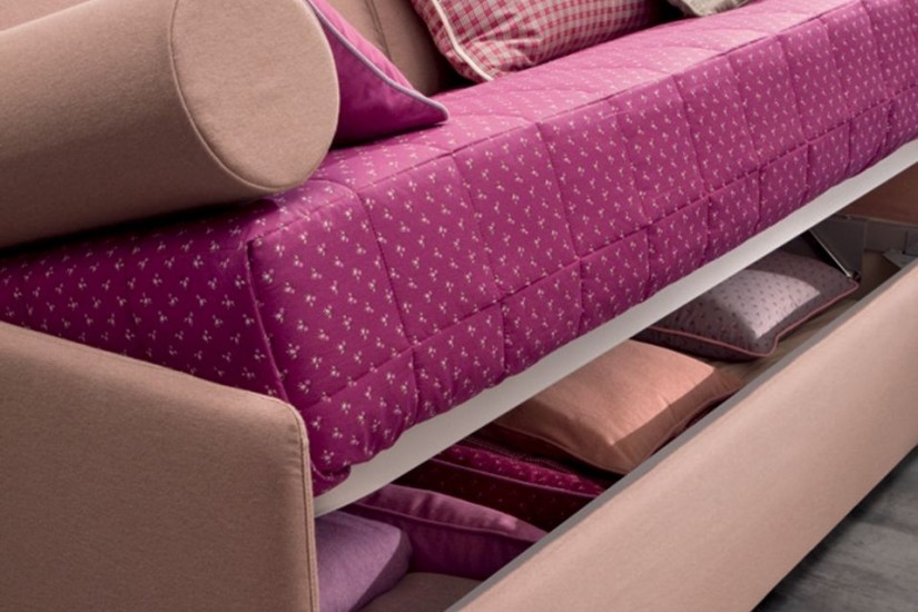 Letto imbottito di Design completo di materasso