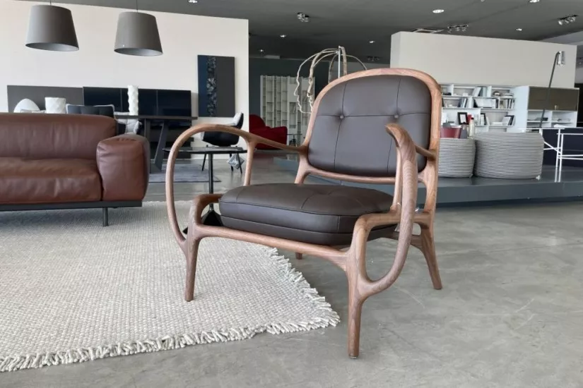 Twenty Two Armchair in Leather (Expo Offer)