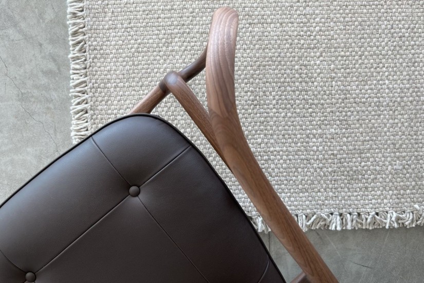 Fauteuil Twenty Two en cuir (Offre Expo)