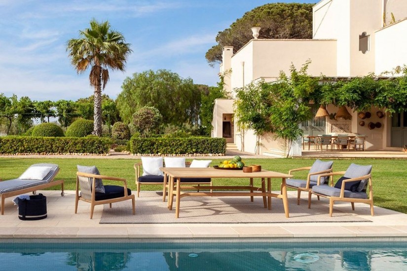 Table d'extérieur The Secret Garden 180x80 h63