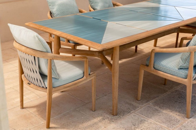 Table d'extérieur The Secret Garden 260x110 h75