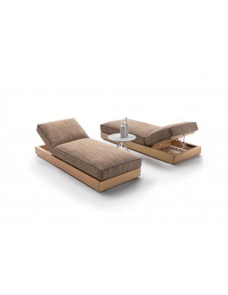 Chaise Longue pour extérieur Hamptons