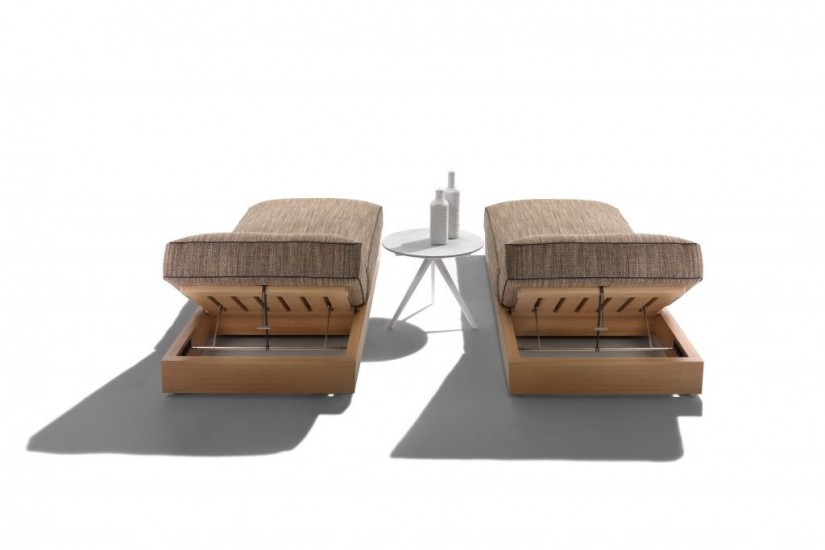 Hamptons Outdoor Chaise Longue