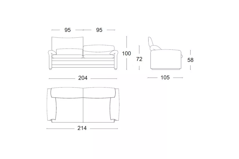 Maralunga Maxi Sofa (Expo Offer)