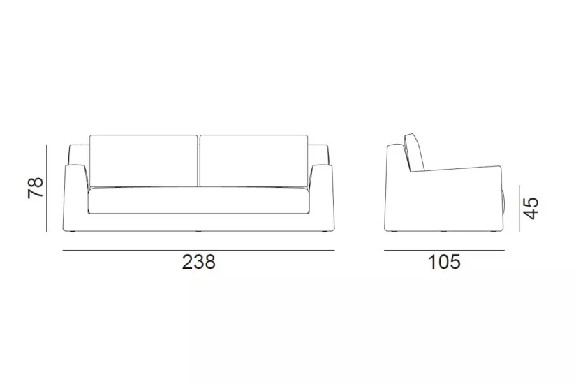 Loll Sofa (Expo Offer)