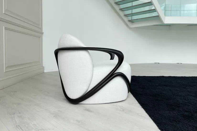 Hug Armchair - Dark Walnut (Expo Offer)