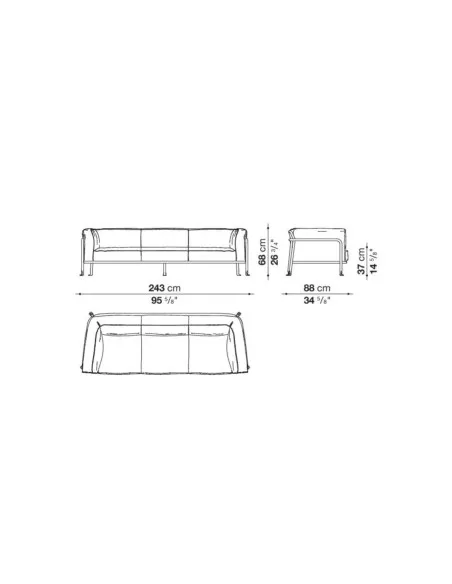 Borea Outdoor Sofa (Expo Offer)