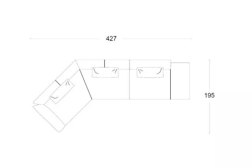 Sofa Sengu (Offre Expo) Cassina - 6