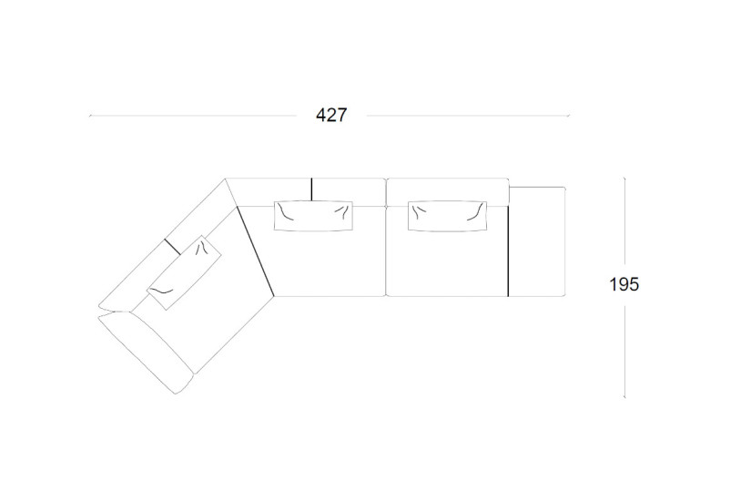 Divano Sengu Sofa (Offerta Expo) Cassina - 6
