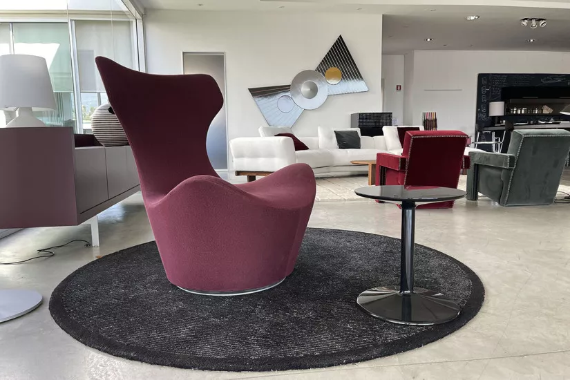 Poltrona Grande Papilio colore viola (Offerta Expo) B&B Italia - 1