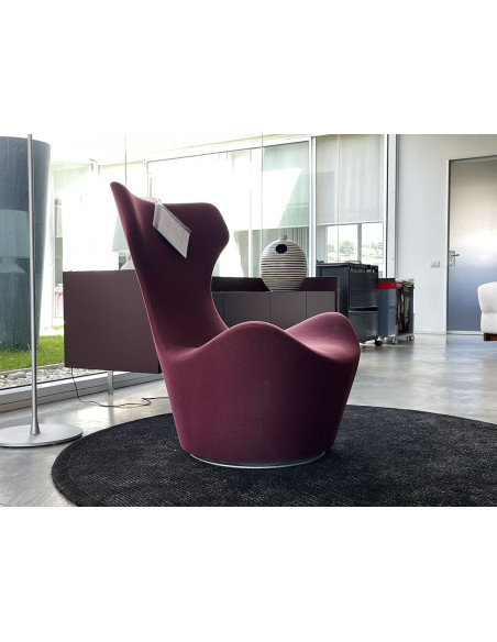 Poltrona Grande Papilio colore viola (Offerta Expo) B&B Italia - 2