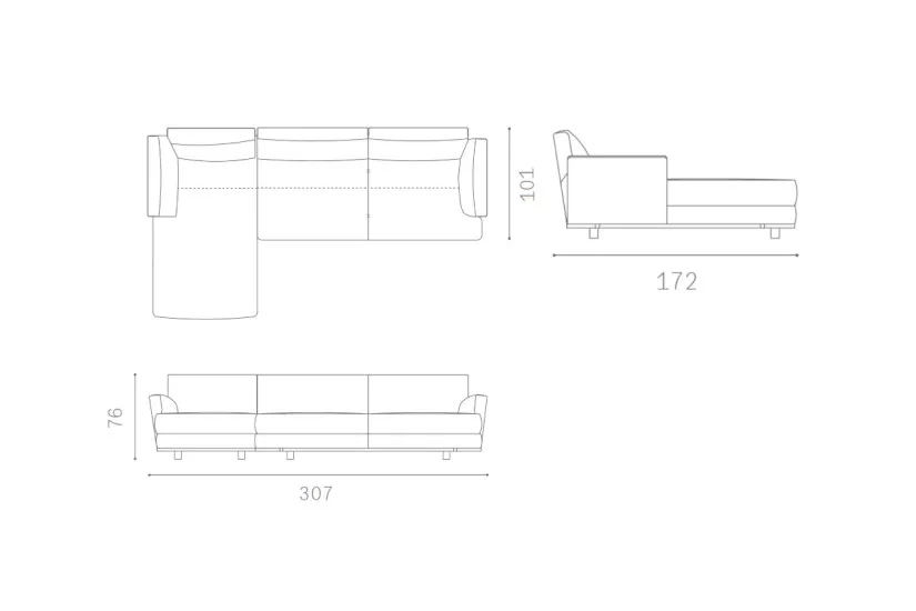 Divano Come Together (Offerta Expo) Poltrona Frau - 7