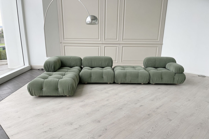 Canapé Camaleonda - Tissu vert (Offre Expo) B&B Italia - 2