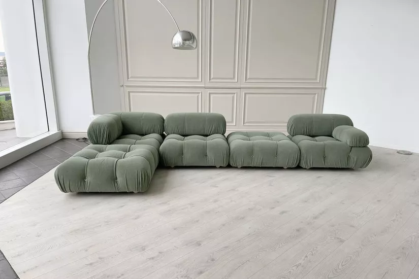 Divano Camaleonda - Tessuto verde (Offerta Expo) B&B Italia - 2