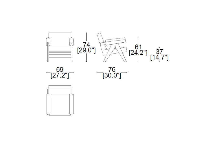 Fauteuil Capitol Complex (Offre Expo) Cassina - 7