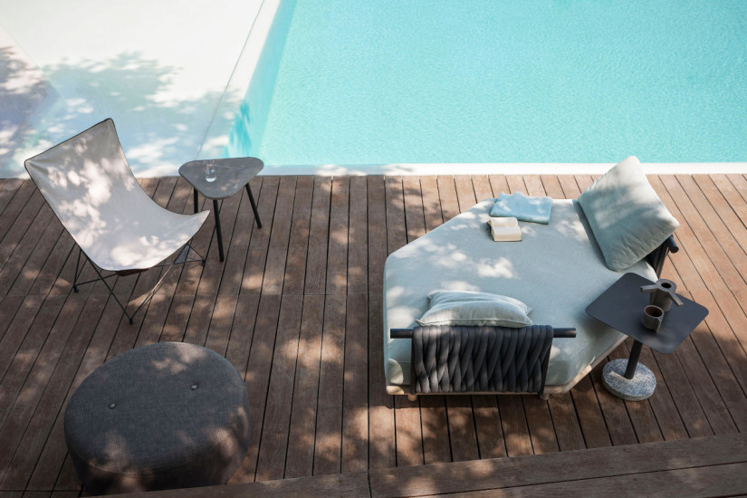 Divan hexagonal pour extérieur Eden Roda - 2