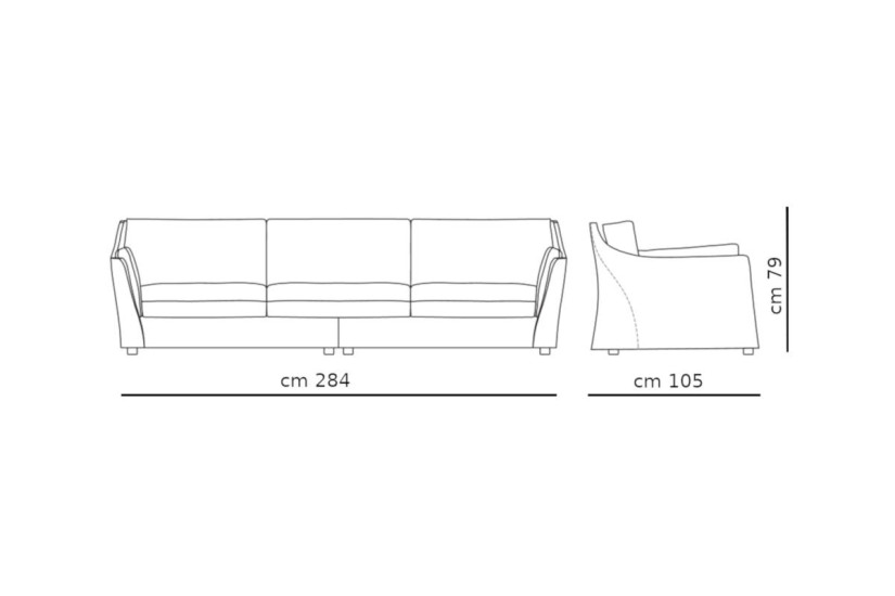 Divano Vittoria (Offerta Expo) Giorgetti - 7